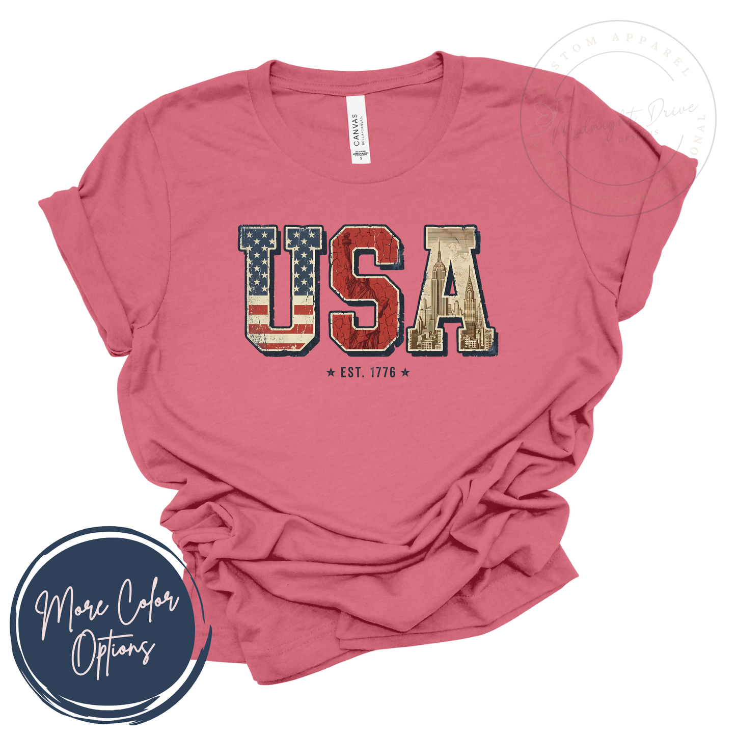 USA | Est. 1776 | Unisex T-shirt