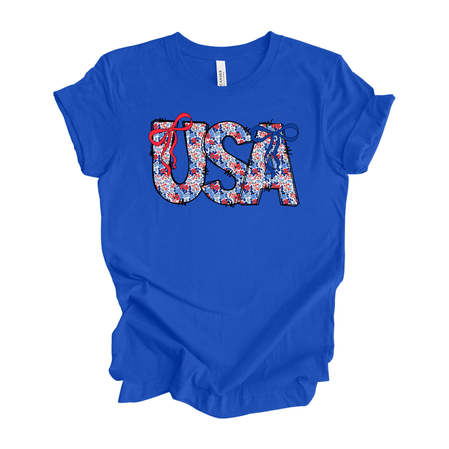 USA | Bows | Unisex T-Shirt *Multiple Design Options*