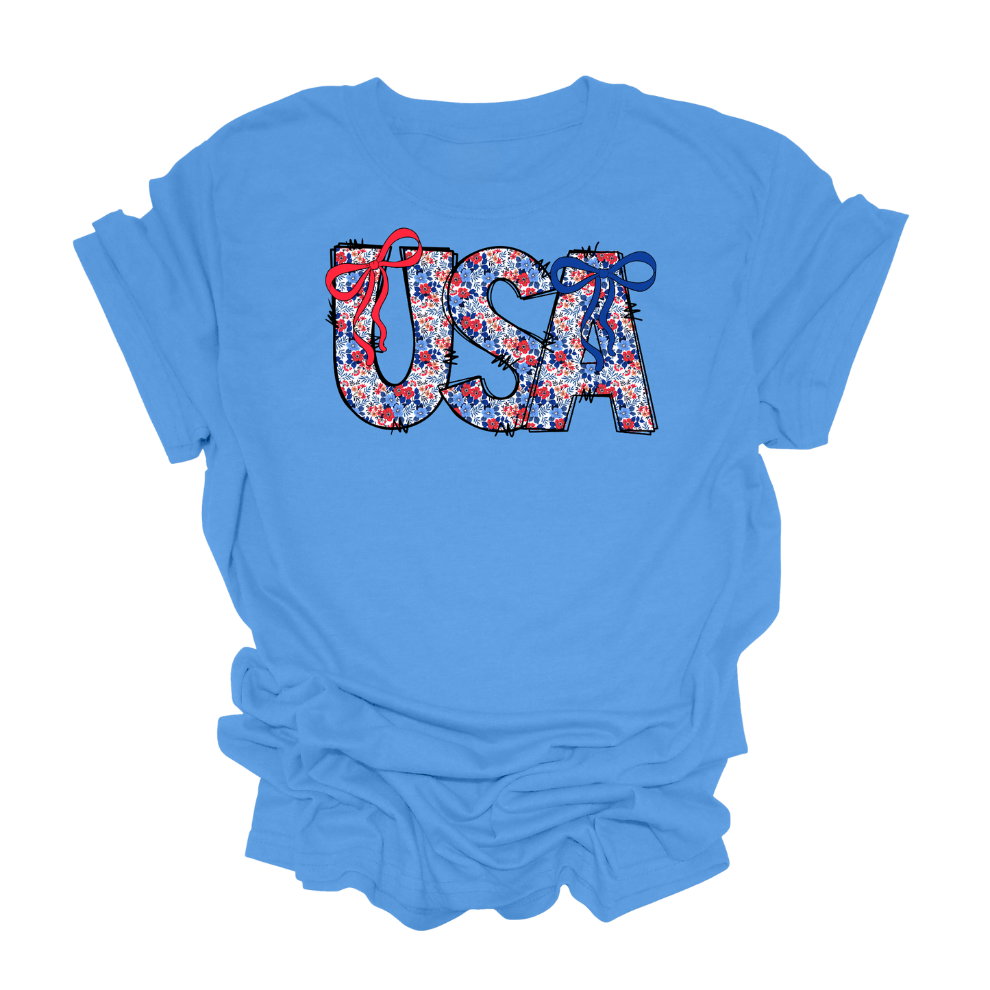 USA | Bows | Unisex T-Shirt *Multiple Design Options*