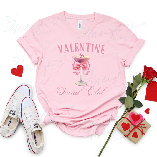 Valentine | Social Club | Unisex | T-Shirt | Sweatshirt