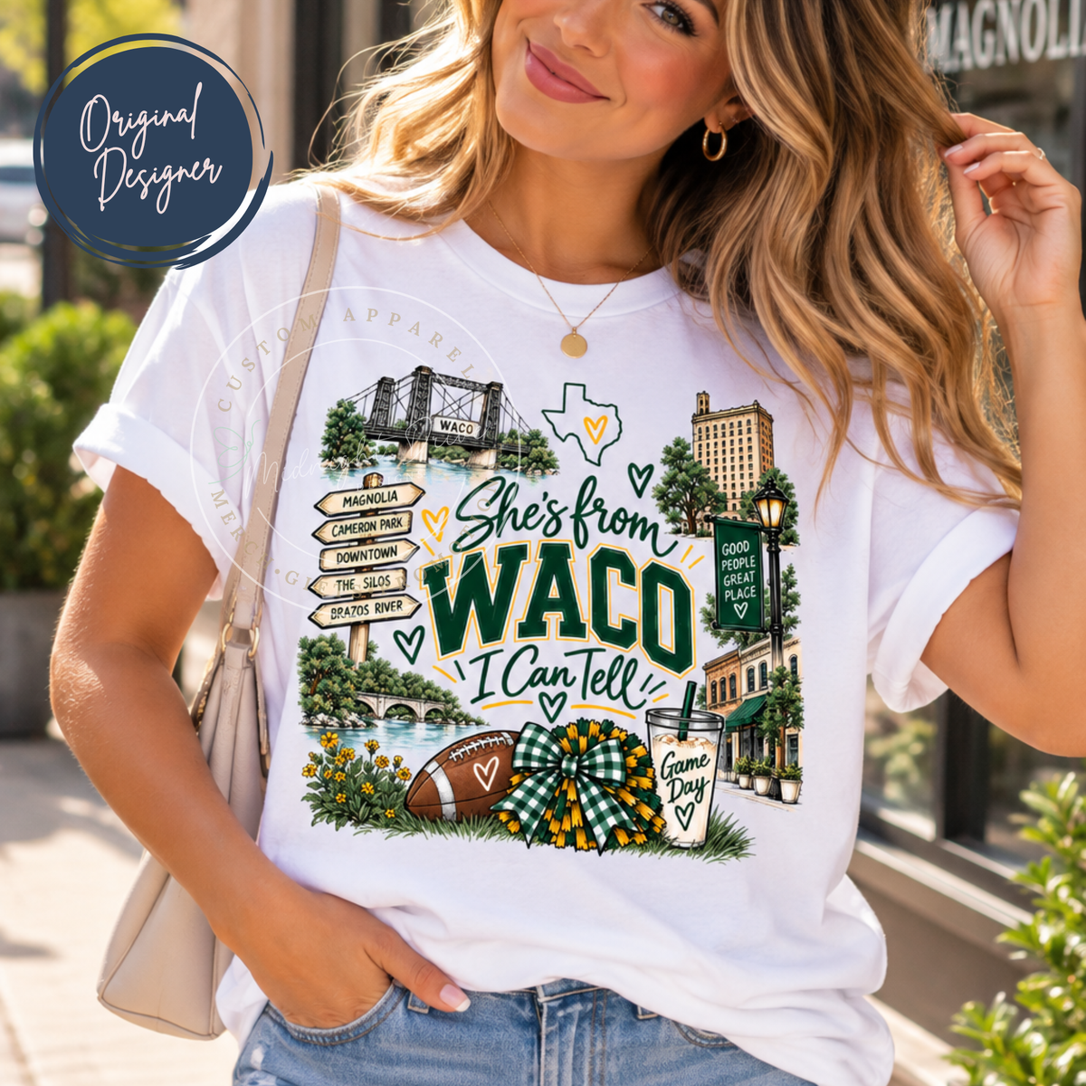 She's from Waco | I Can Tell | Adult T-Shirt & Sweatshirt Options
