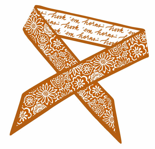 Texas Longhorns | Skinny Scarf